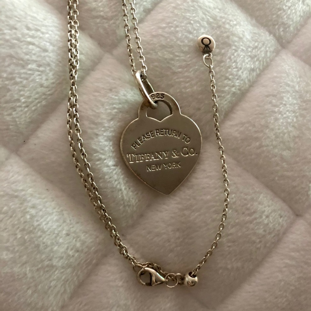 Tiffany & Co. Heart Pendant, Pandora .925 Chain